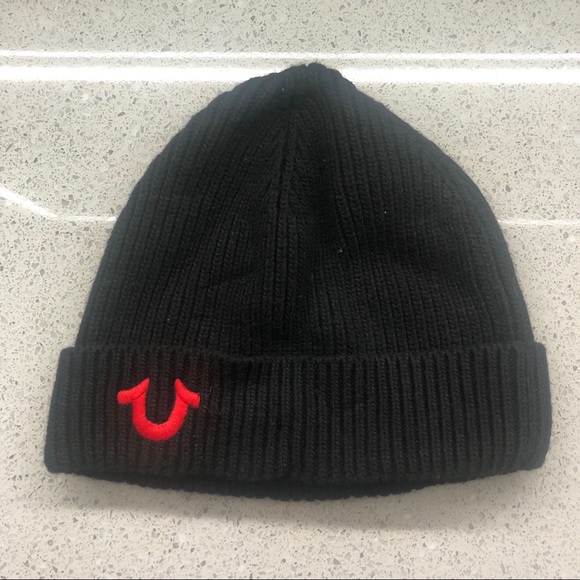 True Religion Cashmere Blend Beanie 